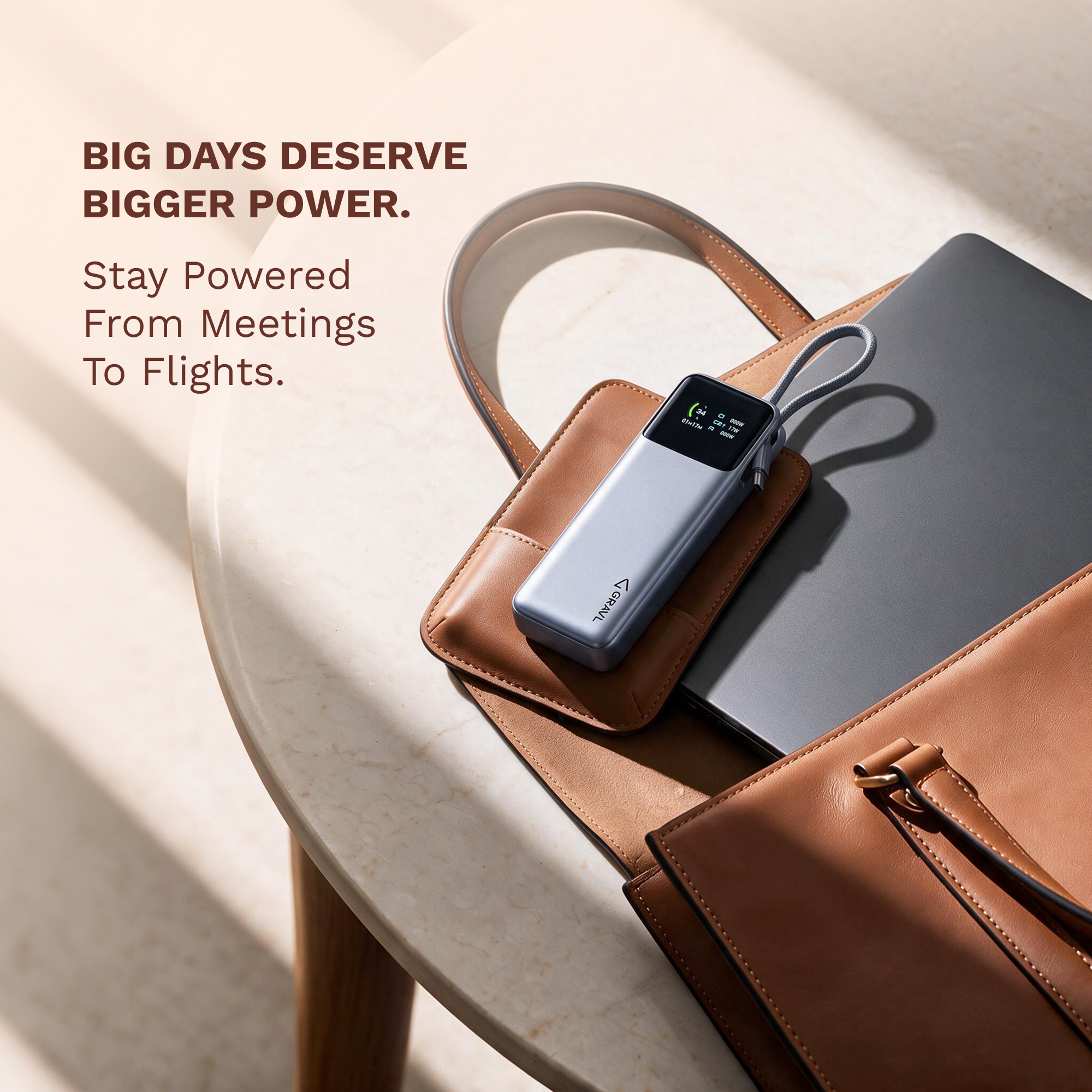 GRAVL Forge 130 Laptop Power Bank 20000mAh