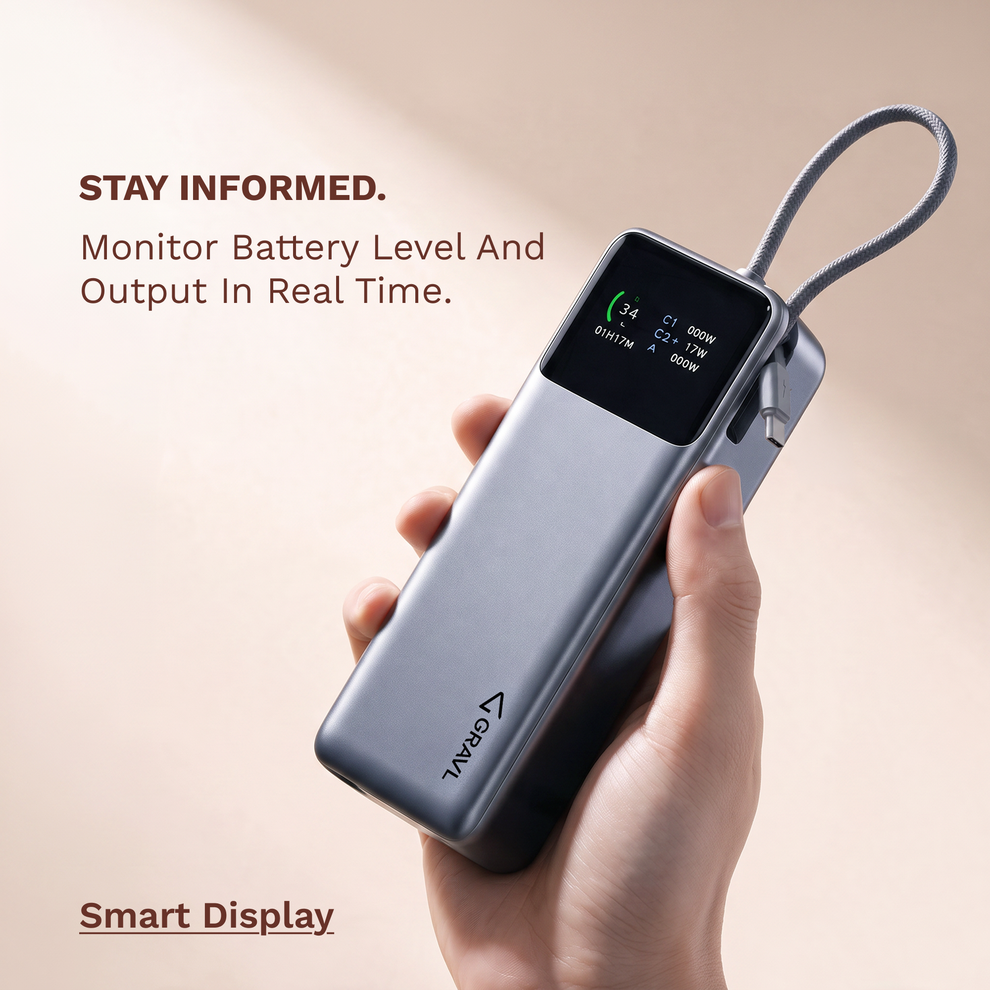 GRAVL Forge 130 Laptop Power Bank 20000mAh