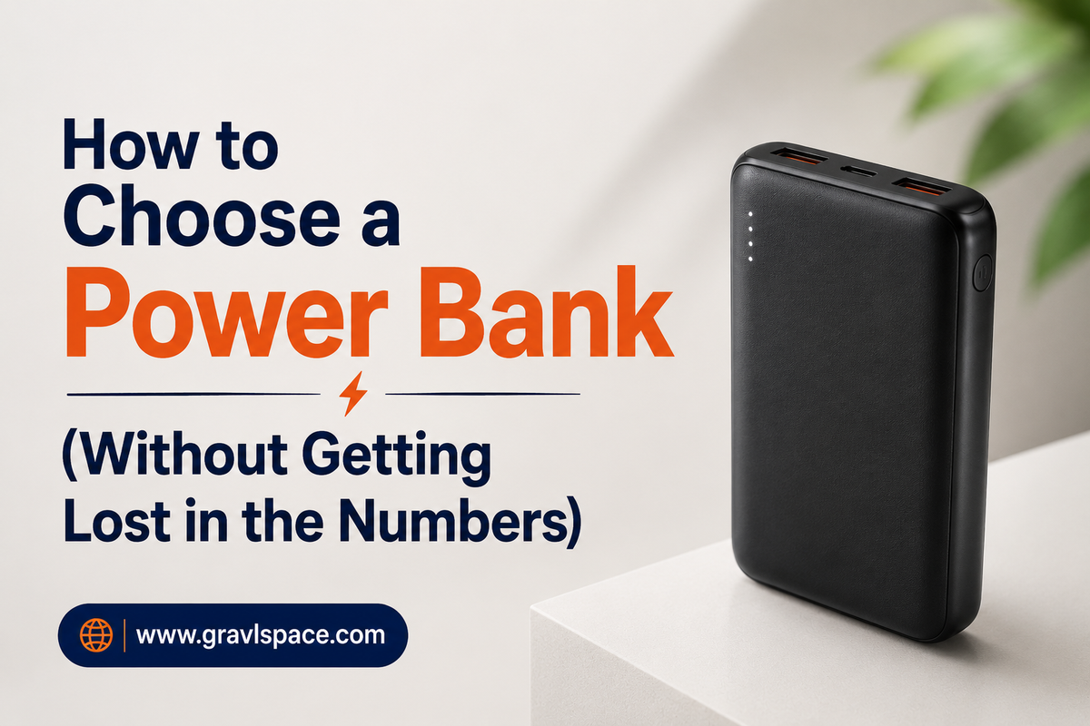 How to Choose a Power Bank (Without Getting Lost in the Numbers)