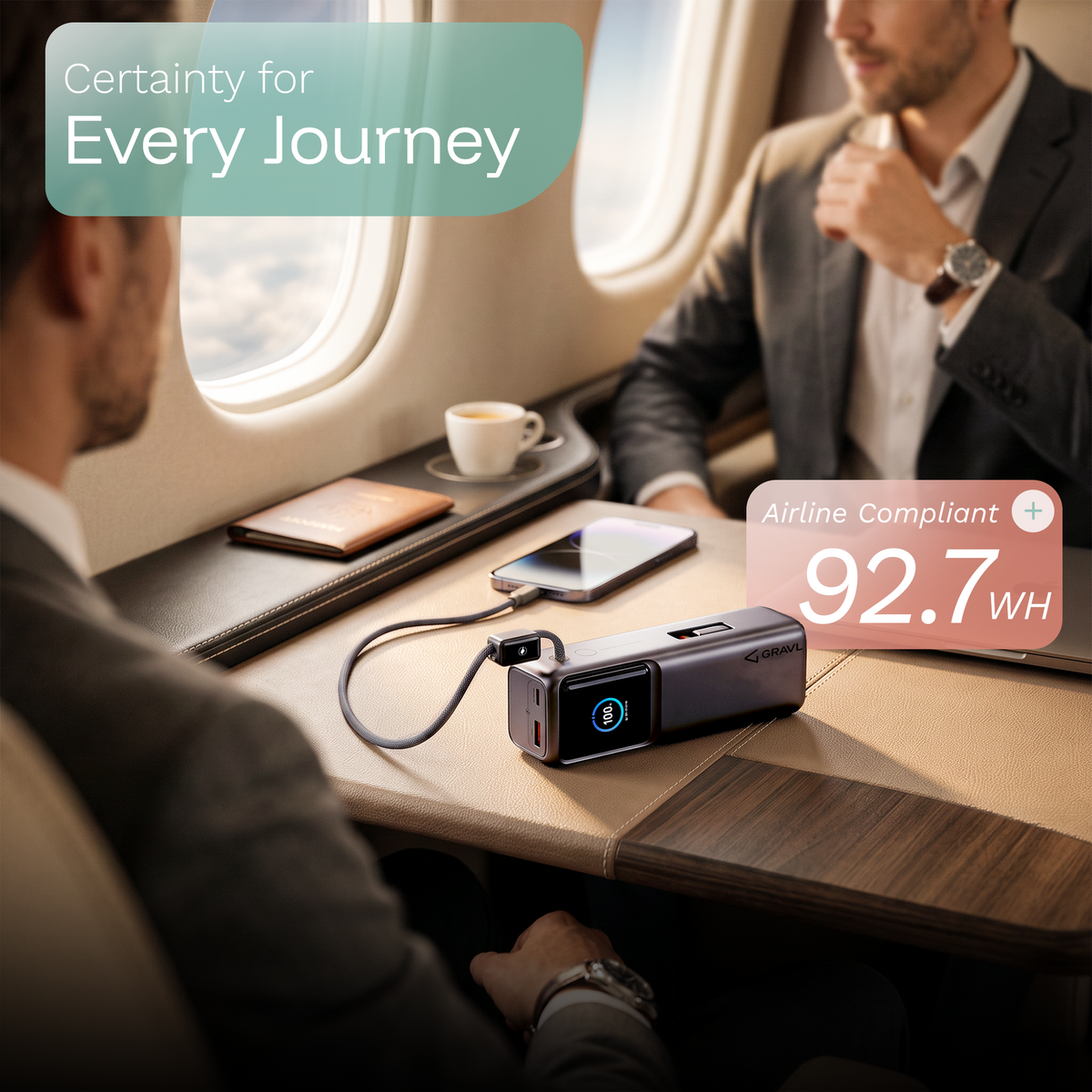 GRAVL Vault 200 Laptop Power Bank 20000mAh