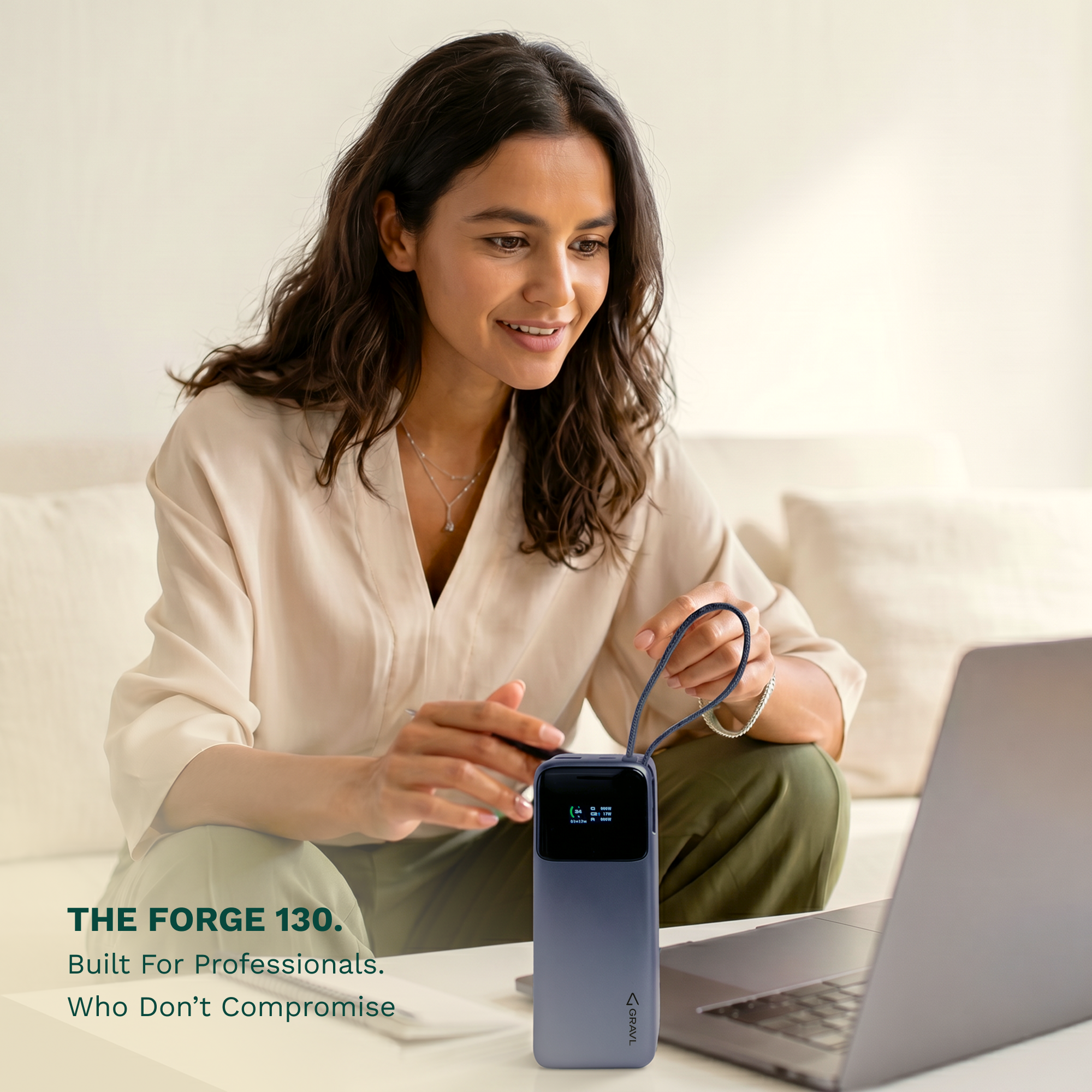 GRAVL Forge 130 Laptop Power Bank 20000mAh