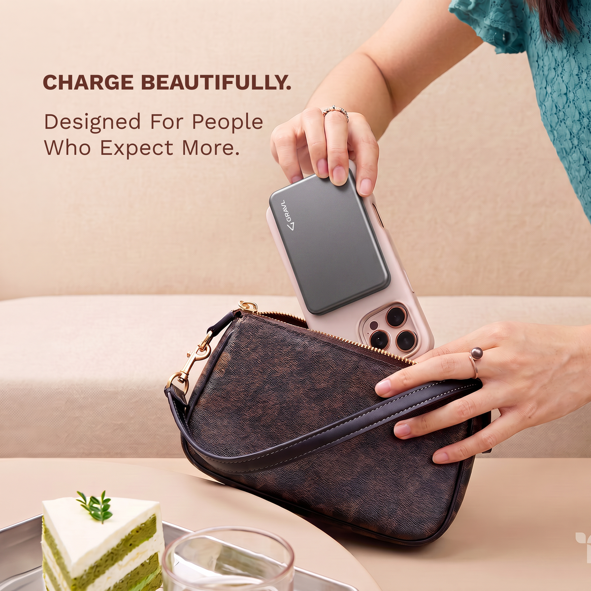 Qi Surface Power Bank 10000mAh